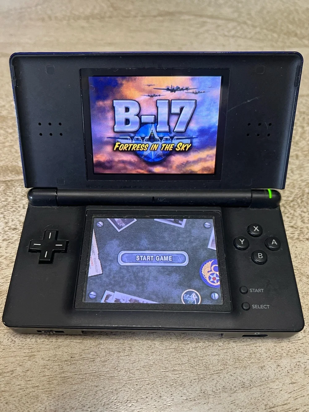 DS lite Cobalt Blue - with stylus, charger, case